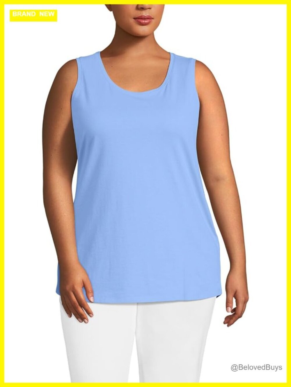 Supima Cotton Tunic Tank Top Womens